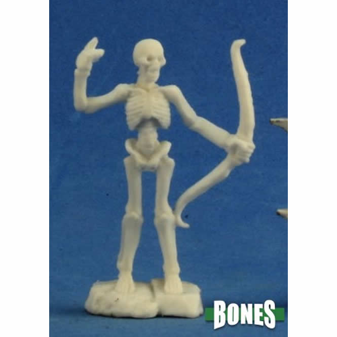 RPR77245 Skeleton Warrior Archer Miniature 25mm Heroic Scale Bones Main Image