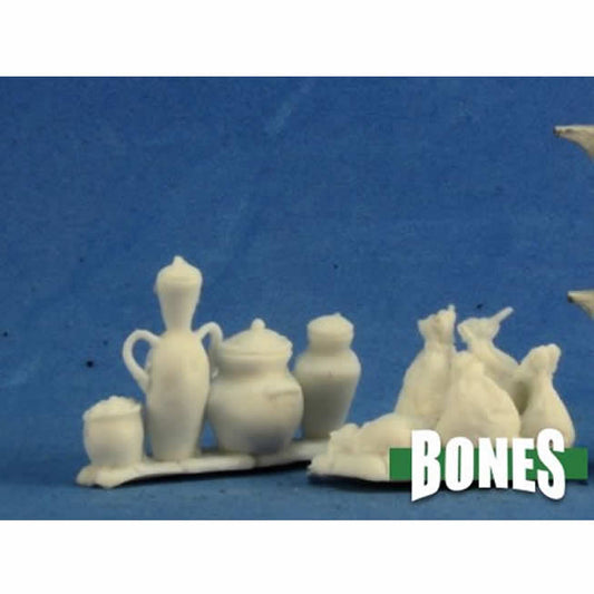 RPR77250 Bags and Jars Miniature 25mm Heroic Scale Dark Heaven Bones Main Image