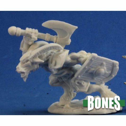 RPR77254 Beastman Champion Miniature 25mm Heroic Scale Bones Main Image