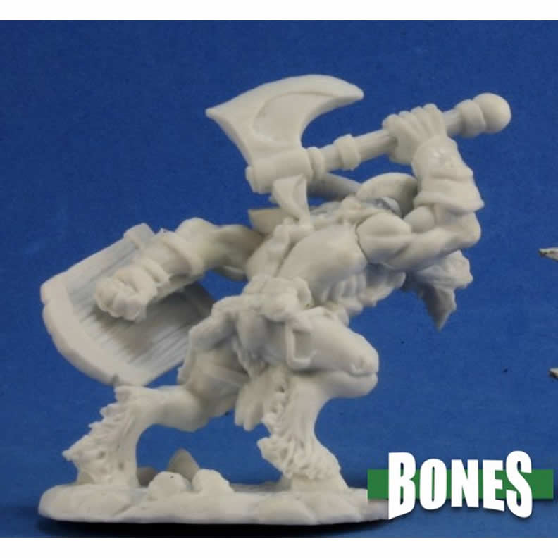 RPR77254 Beastman Champion Miniature 25mm Heroic Scale Bones 3rd Image