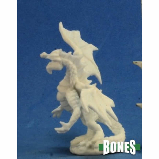 RPR77272 Dragon Hatchling Green Miniature 25mm Heroic Scale Bones Main Image