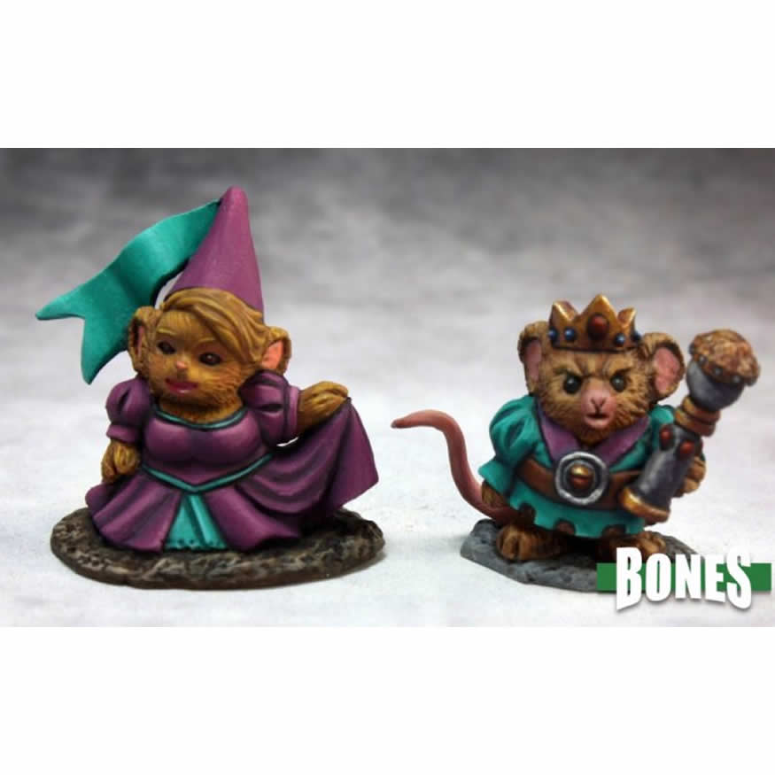 RPR77286 Mousling King and Princess Miniature 25mm Heroic Scale Figure 4th Image