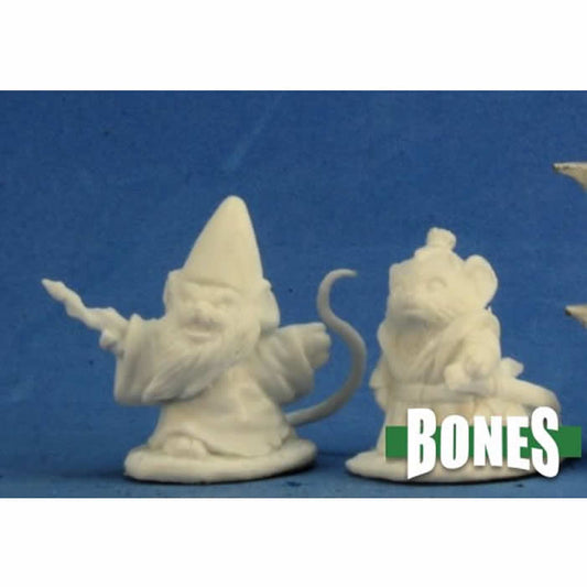 RPR77288 Mousling Sorcerer and Samurai Miniature 25mm Heroic Scale Figure Main Image