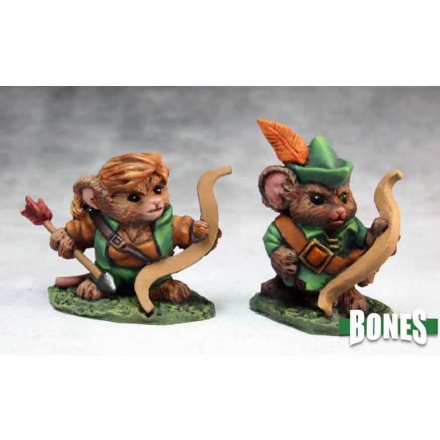 RPR77289 Mousling Ranger and Yeoman Miniature 25mm Heroic Scale Figure Dark Heaven Bones Reaper Miniatures 4th Image