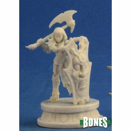 RPR77299 Female Antipaladin Miniature 25mm Heroic Scale Figure Bones Main Image