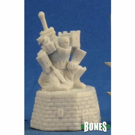 RPR77303 Male Paladin Miniature 25mm Heroic Scale Figure Bones Main Image