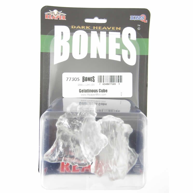 RPR77305 Gelatinous Cube Miniature 25mm Heroic Scale Figure Bones 2nd Image