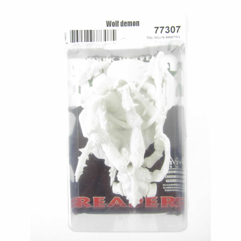 RPR77307 Wolf Demon Miniature 25mm Heroic Scale Figure Bones 2nd Image