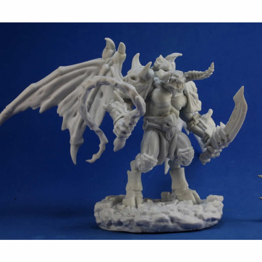 RPR77315 Fire Demon Balor Miniature 25mm Heroic Scale Figure Dark Heaven Bones Main Image