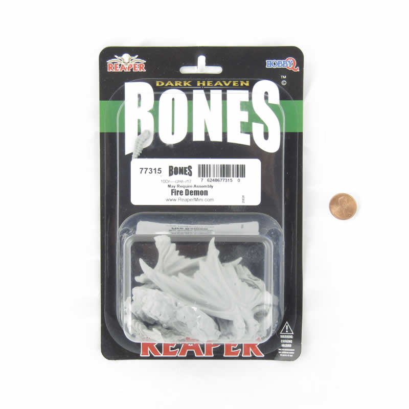 RPR77315 Fire Demon Balor Miniature 25mm Heroic Scale Figure Dark Heaven Bones 2nd Image