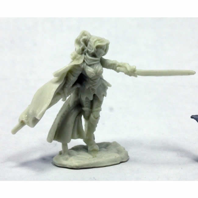 RPR77322 Kassandra Of The Blade Miniature 25mm Heroic Scale Dark Heaven Bones Reaper Miniatures Main Image