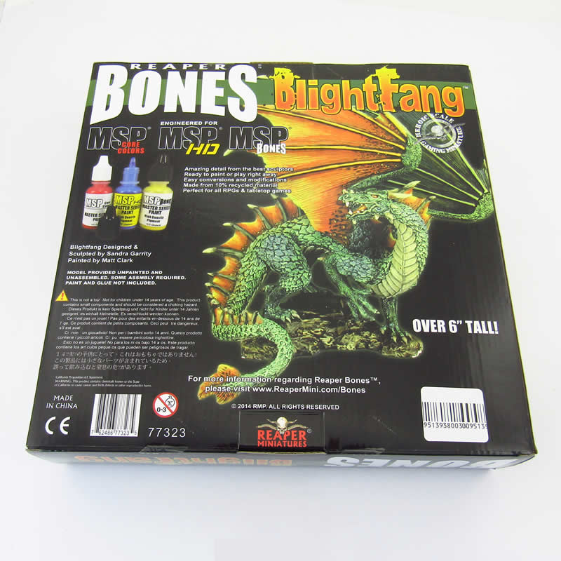 RPR77323 Bones Blightfang Miniature 25mm Heroic Scale 3rd Image