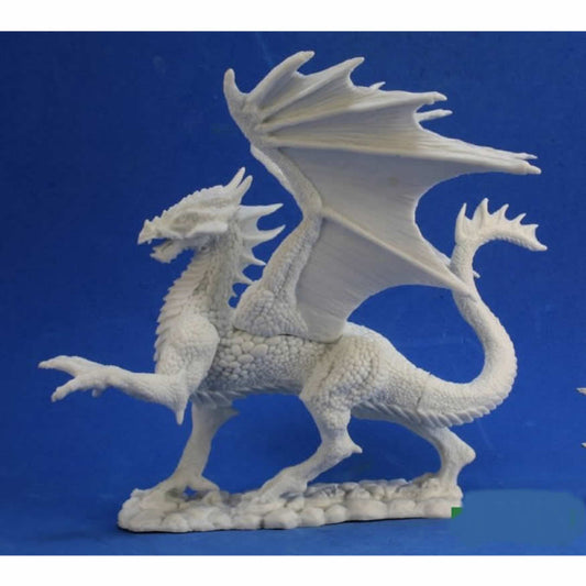 RPR77329 Silver Dragon Miniature 25mm Heroic Scale Figure Dark Heaven Main Image