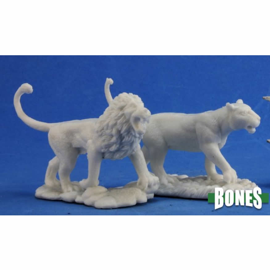 RPR77341 Lions Miniature 25mm Heroic Scale Figure Dark Heaven Bones Main Image