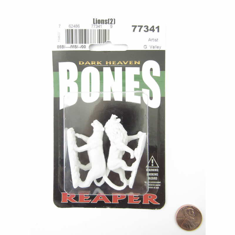 RPR77341 Lions Miniature 25mm Heroic Scale Figure Dark Heaven Bones 2nd Image