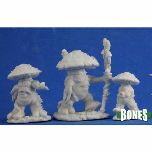 RPR77345 Mushroom Men Miniature 25mm Heroic Scale Figure Dark Heaven Main Image