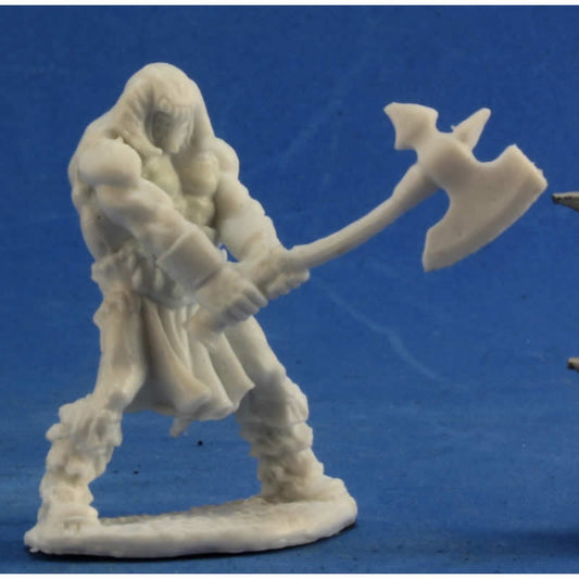 RPR77373 Barbarian Male Warrior Miniature 25mm Heroic Scale Figure Dark Heaven Bones Main Image