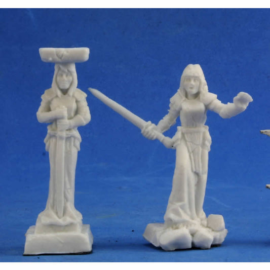 RPR77378 Caryatid Columns Miniature 25mm Heroic Scale Figure Dark Heaven Bones Main Image