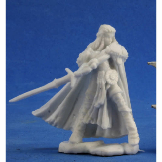 RPR77389 Highland Heroine Miniature 25mm Heroic Scale Figure Dark Heaven Bones Main Image