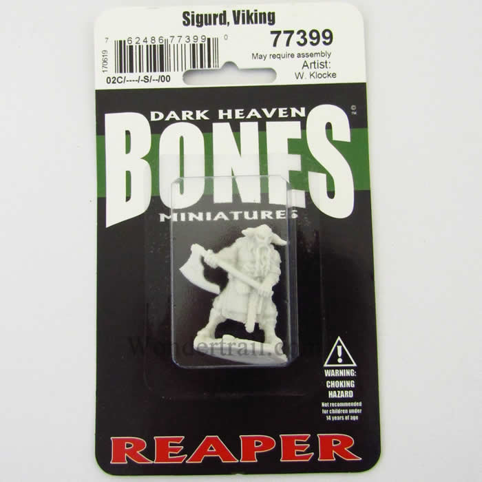 RPR77399 Siqurd Viking Miniature 25mm Heroic Scale Dark Heaven Bones 2nd Image