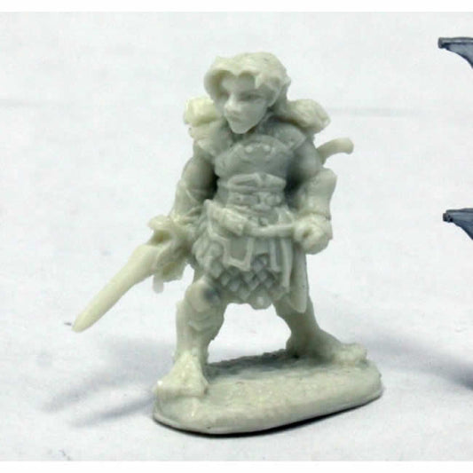 RPR77403 Dingo Halfling Rogue Miniature 25mm Heroic Scale Bones Main Image