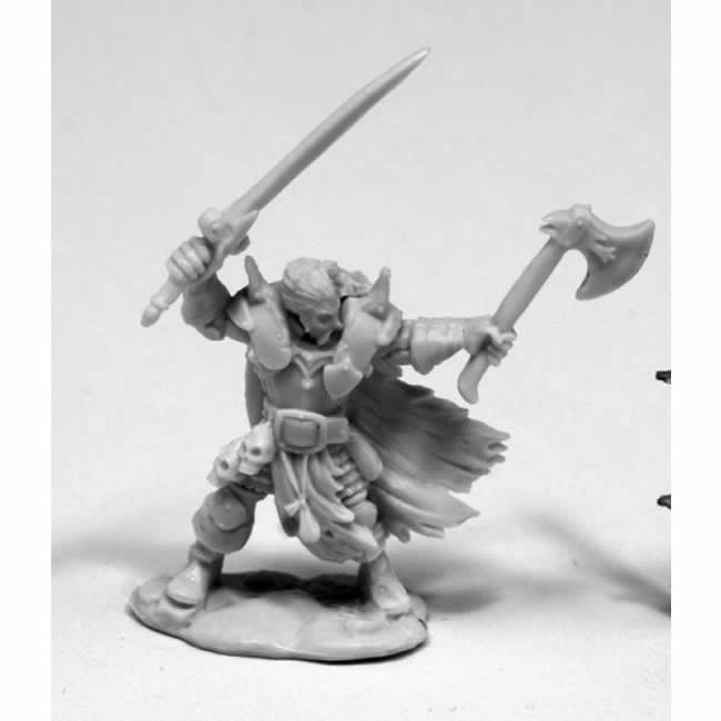 RPR77406 Boris Mingala Evil Warlord Miniature 25mm Heroic Scale Bones Main Image