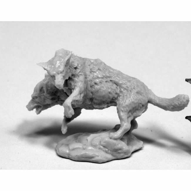 RPR77407 Death Dog Miniature 25mm Heroic Scale Bones Main Image