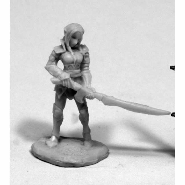 RPR77409 Flara Elf Heroine Miniature 25mm Heroic Scale Bones Main Image