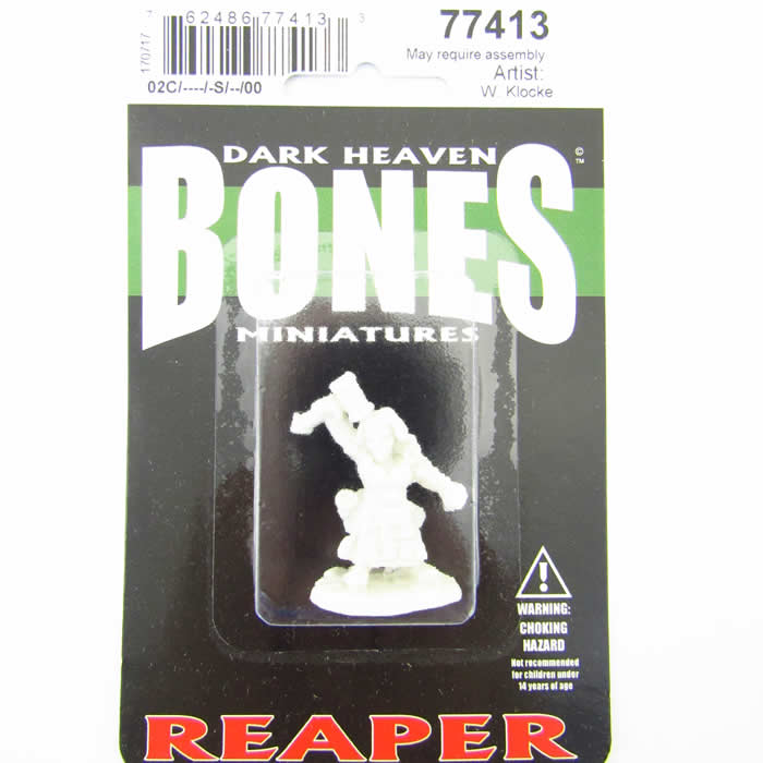 RPR77413 Margara Dwarf Shaman Miniature 25mm Heroic Scale Bones 2nd Image