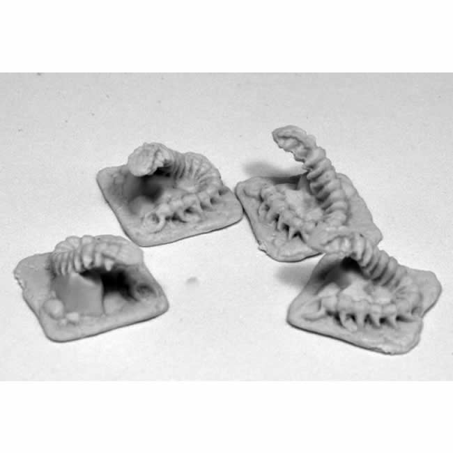 RPR77427 Dungeon Vermin Centipede Miniature 25mm Heroic Scale Bones Main Image