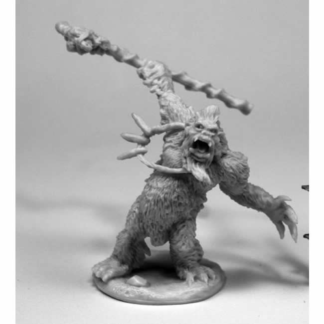 RPR77433 Yeti Shaman Miniature Miniature 25mm Heroic Scale Bones Main Image