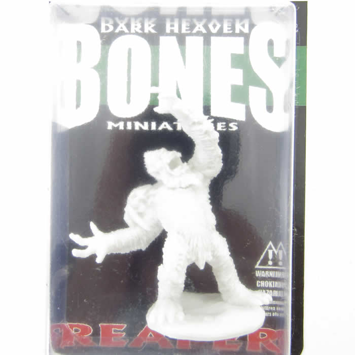 RPR77434 Yeti Chieftain Miniature 25mm Heroic Scale Warlord Bones 2nd Image