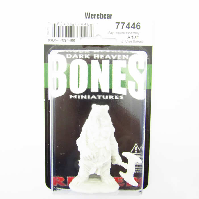 RPR77446 Werebear Miniature 25mm Heroic Scale Dark Heaven Bones 2nd Image