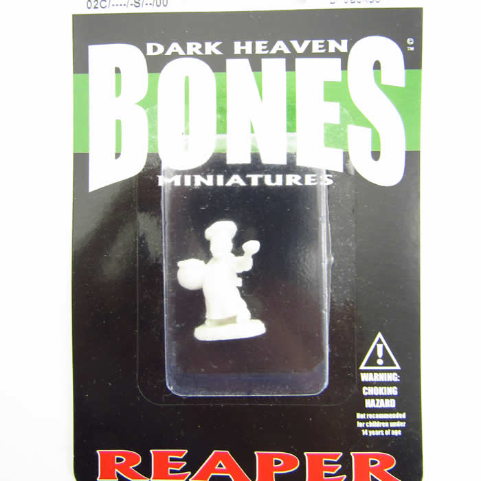 RPR77462 Halfling Cook Miniature 25mm Heroic Scale Dark Heaven Bones 2nd Image