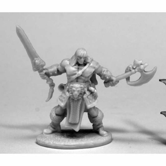 RPR77469 Brand Oathblood Barbarian Miniature 25mm Heroic Scale Main Image