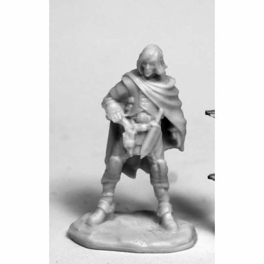 RPR77470 Elthin Bluesteel Gunslinger Miniature 25mm Heroic Scale Main Image