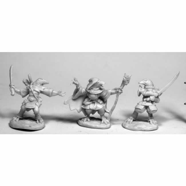 RPR77471 Tengu Miniature Pack of 3 Miniatures 25mm Heroic Scale Main Image