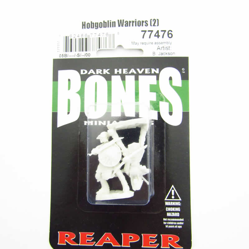 RPR77476 Hobgoblin Warriors Pack of 2 Miniatures 25mm Heroic Scale 2nd Image
