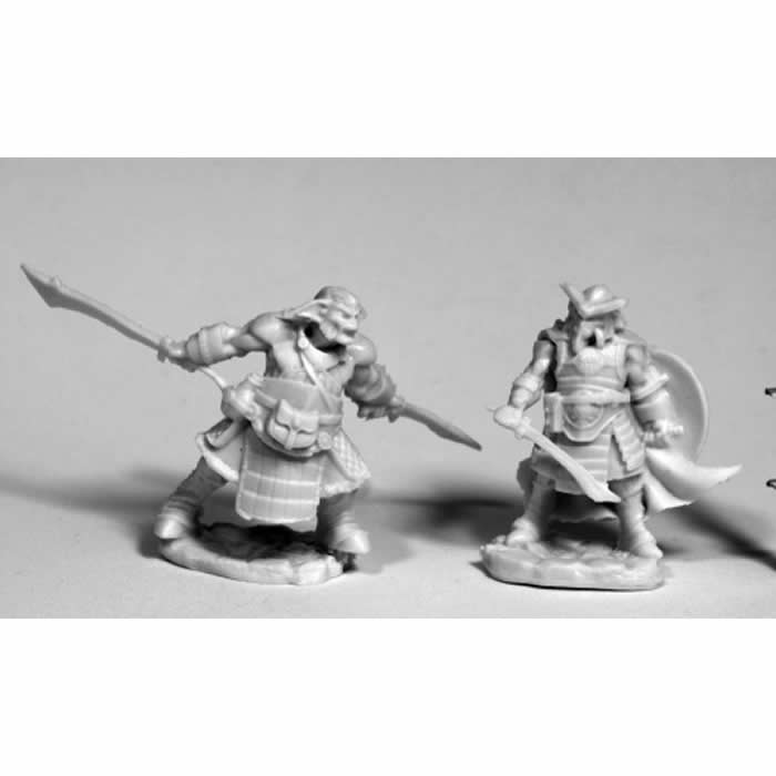 RPR77477 Hobgoblin Veterans Pack of 2 Miniatures 25mm Heroic Scale Main Image