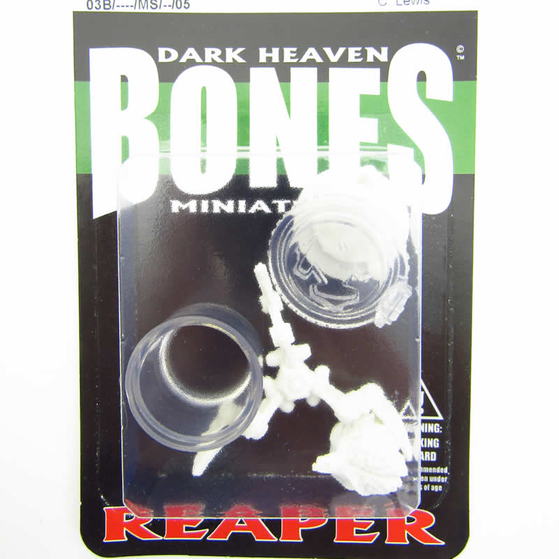 RPR77493 Brain In A Jar Miniature 25mm Heroic Scale Dark Heaven Bones 2nd Image