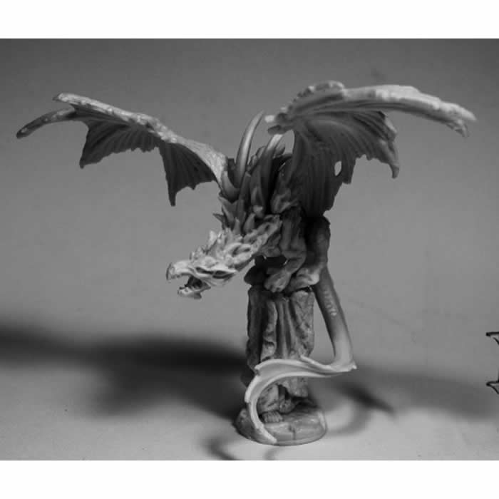 RPR77503 Temple Dragon Miniature 25mm Heroic Scale Dark Heaven Main Image