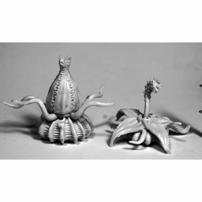 RPR77504 Two Death Star Lilies Miniature 25mm Heroic Scale Dark Heaven Main Image