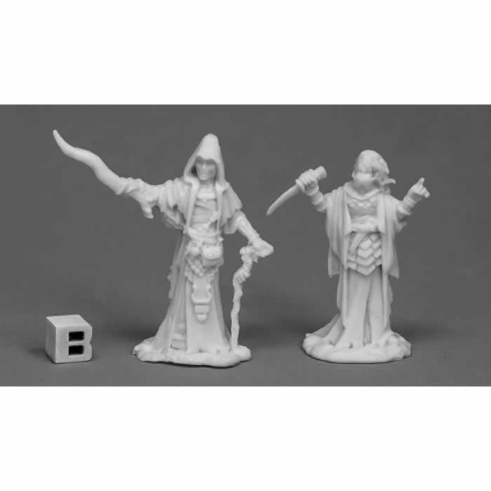 RPR77518 Cultist Priests Miniature 25mm Heroic Scale Dark Heaven Bones Main Image