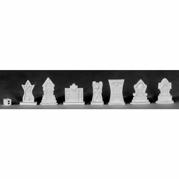 RPR77534 Tombstones Miniature 25mm Heroic Scale Dark Heaven Bones Main Image