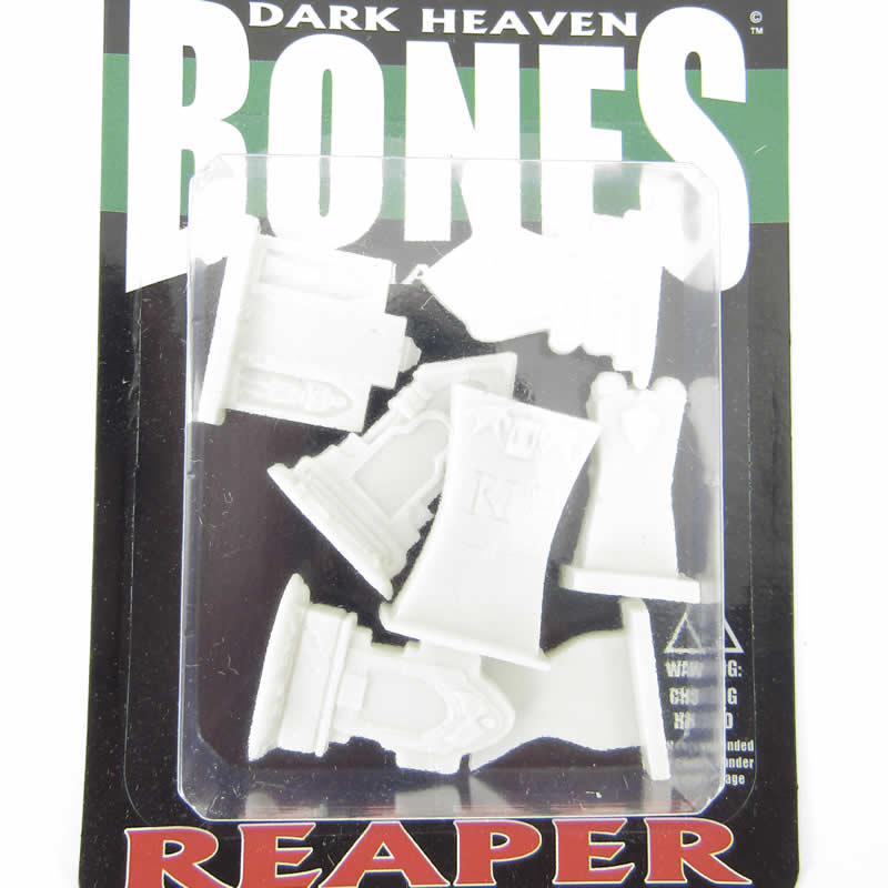 RPR77534 Tombstones Miniature 25mm Heroic Scale Dark Heaven Bones 2nd Image