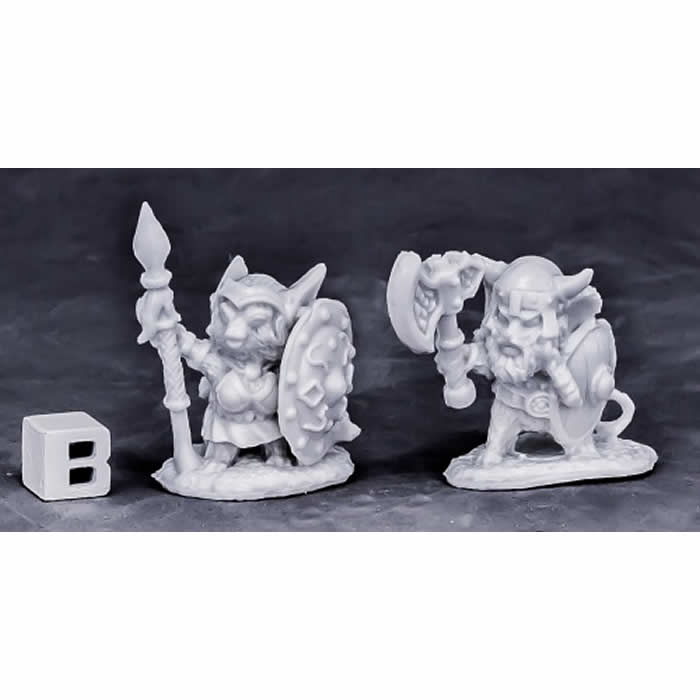 RPR77549 Two Viking Mouslings Miniature 25mm Heroic Scale Main Image