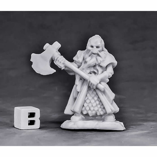 RPR77561 Undead Dwarf Fighter Miniature 25mm Heroic Scale Main Image