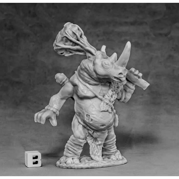 RPR77587 Avatar of Resilience (Rhino) Miniature 25mm Heroic Scale Main Image