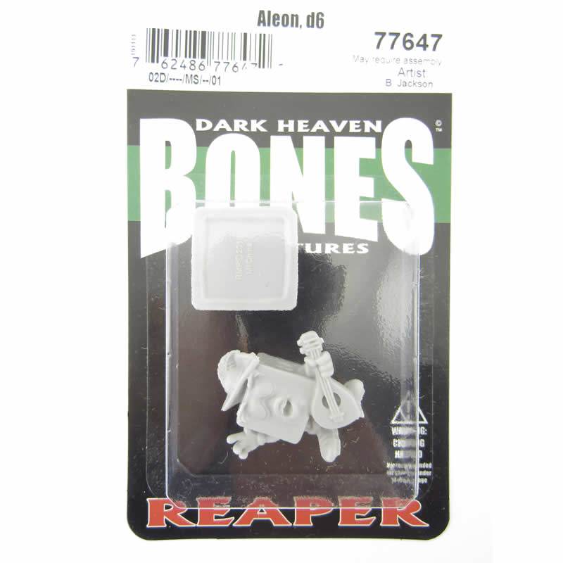 RPR77647 Aleon D6 Miniature 25mm Heroic Scale Figure Dark Heaven Bones 2nd Image