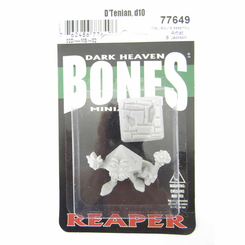 RPR77649 Dtenian D10 Miniature 25mm Heroic Scale Figure Dark Heaven Bones 2nd Image